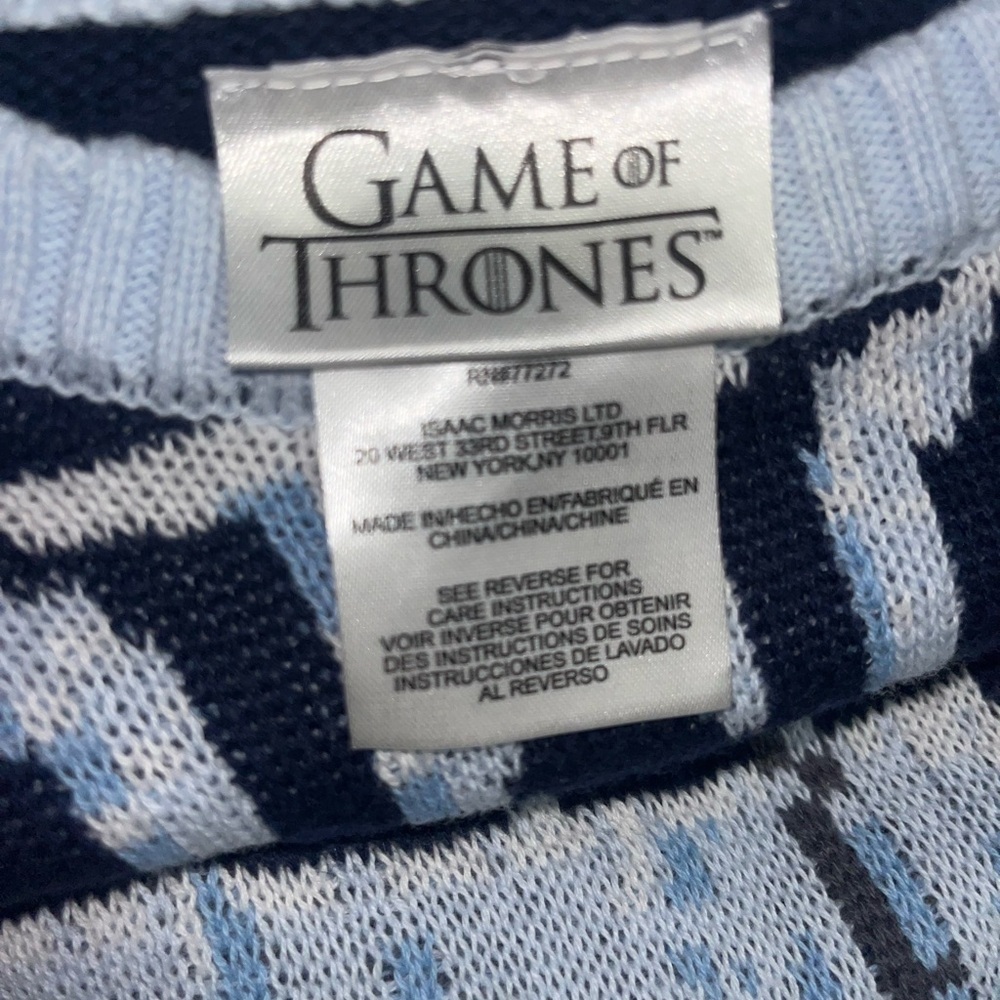 HBO “Deck the Wall” Holiday Sweater Size Small 🎄 - Picture 3 of 4